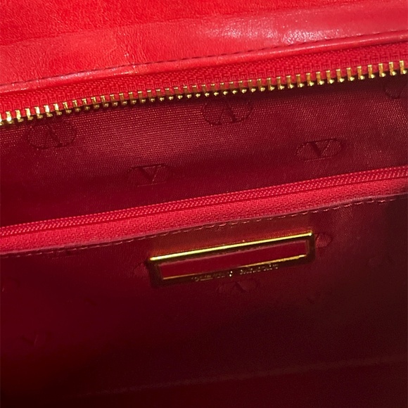 Valentino Garavani Shoulder bag leather Red Gold - Picture 5 of 5